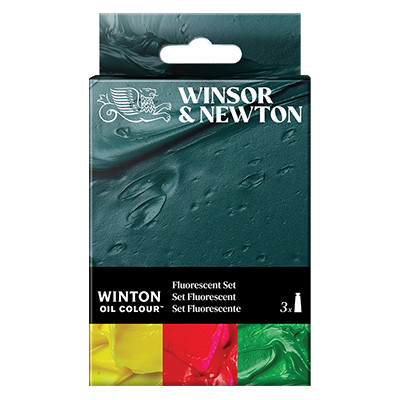 Metallic Set, farby olejne Winton W&N 3 x 37 ml