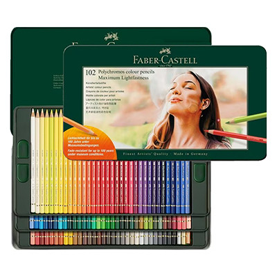 Kredki rysunkowe Polychromos, Faber-Castell, 102 kolory