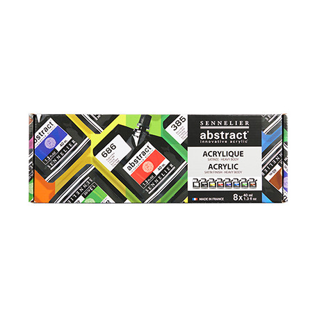 Farby akrylowe Abstract Sennelier 8 x 40 ml