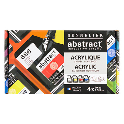 Farby akrylowe Abstract Sennelier 4 x 40 ml