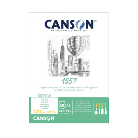 Szkicownik Canson 1557 120g