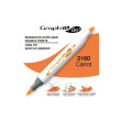 2160 Carrot, dwustronny pisak akrylowy Graph'it Go!