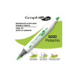 8220 Pistachio, dwustronny pisak akrylowy Graph'it Go!
