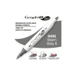 9406 Warm Grey 6, dwustronny pisak akrylowy Graph'it Go!