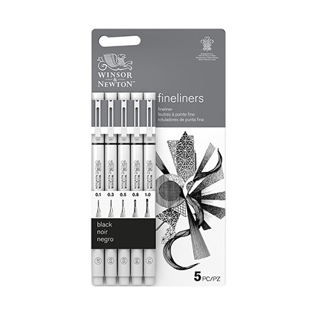 zestaw cienkopisow winsor newton