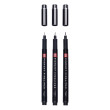 Medium, cienkopisy Pigment Fineliner Talens, 3 sztuki