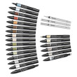 Interiors, pisaki Winsor & Newton 24+1 szt.
