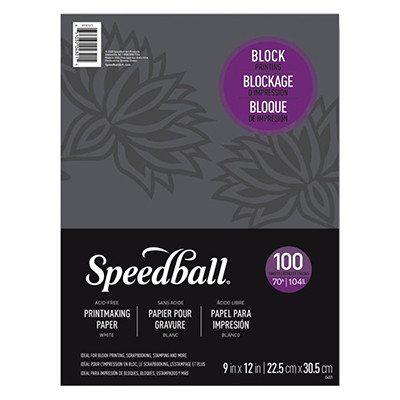 Papier do grafiki Speedball, 22,5 x 30,5 cm, 100 ark.