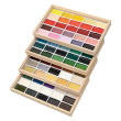 Farby akwarelowe Gansai Tambi 100 kol. w drewnie