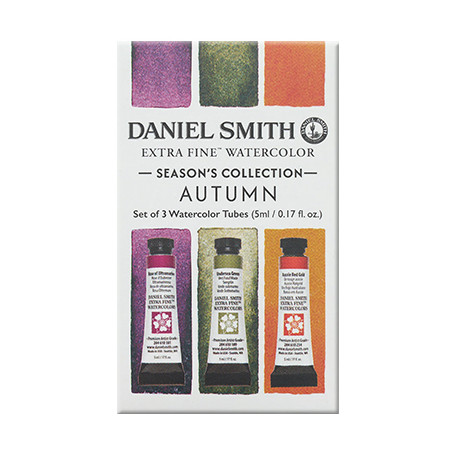 Autumn Season's Collection, akwarele Daniel Smith tubki 3 x 5 ml
