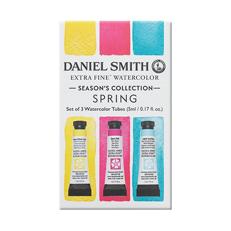 Spring Season's Collection, akwarele Daniel Smith tubki 3 x 5 ml