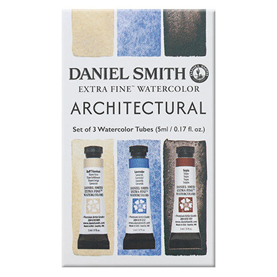 Architectural, akwarele Daniel Smith tubki 3 x 5 ml