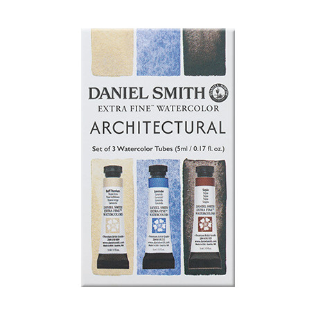 Architectural, akwarele Daniel Smith tubki 3 x 5 ml
