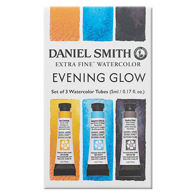 Evening Glow, akwarele Daniel Smith tubki 3 x 5 ml