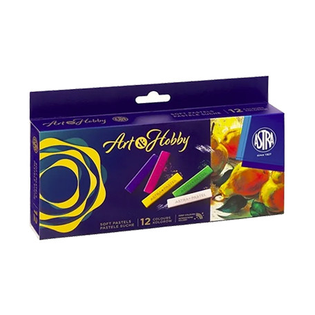 Pastele suche Prestige Astra, 12 kolorów