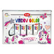 Unicorn Love – zestaw farb do szkła Viva Decor 6 x 90ml