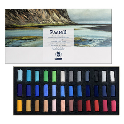 Zestaw pasteli suchych Schmincke, 30 kolorów, połówki