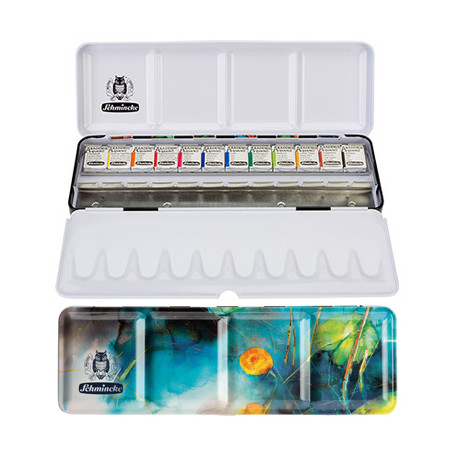 On the Surface, akwarele Akademie Schmincke 12 półkostek