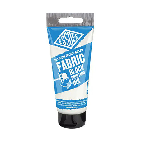 Fabric Printing Ink White, tusz do linorytu na tkaninach Essdee 150 ml