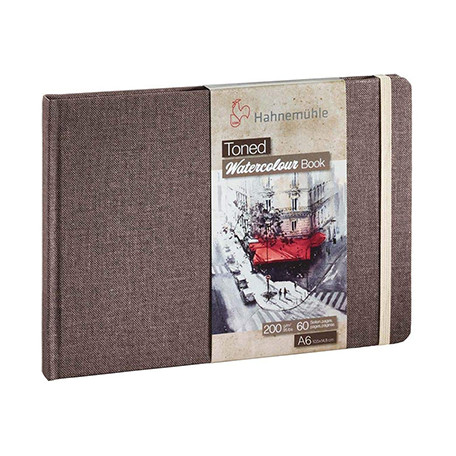 Toned Watercolur Book Hahnemühle, twarda oprawa, A5