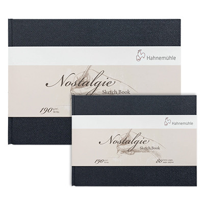 Szkicownik Nostalgie Hahnemuhle, poziom A5, 190 g/m²