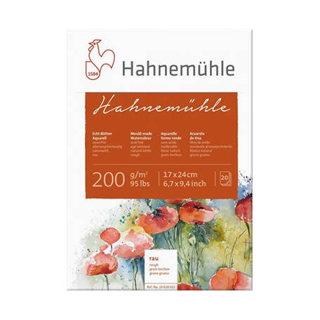 Blok akwarelowy Hahnemuhle Rough 24 x 32 cm, 200 g/m2