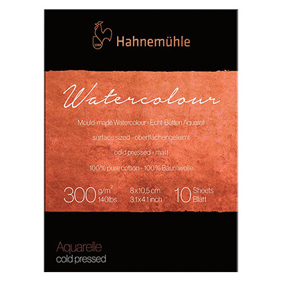 Blok akwarelowy The Collection Watercolour CP 300 g/m², 8 x 10.5 cm