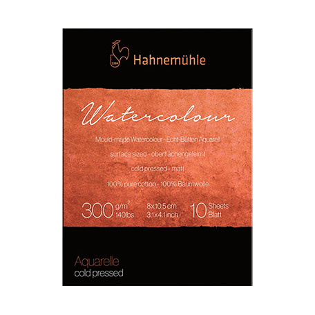 Blok akwarelowy The Collection Watercolour CP 300 g/m², 8 x 10.5 cm