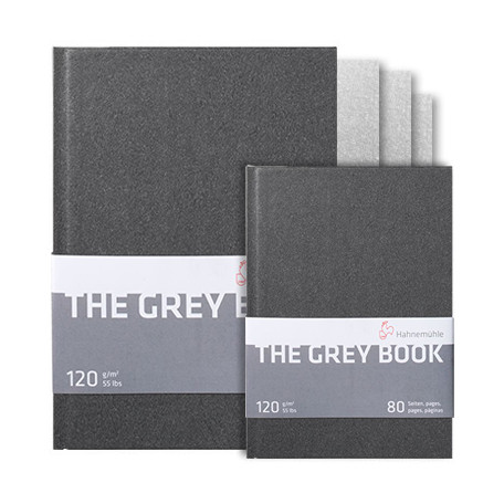 Szkicownik The Grey Book Hahnemuhle, 120 g, 40 ark. A5