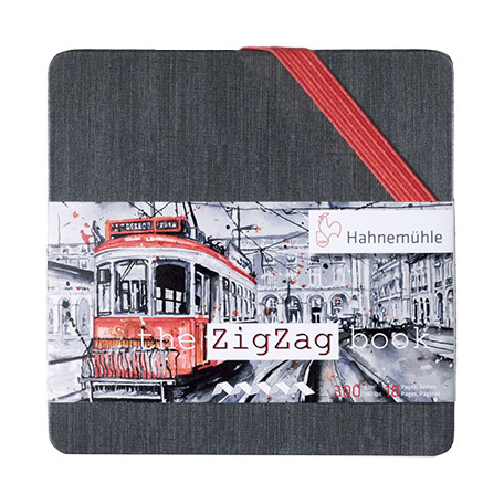 The ZigZag Book Hahnemuhle 5 x 5 cm, 300 g/m²