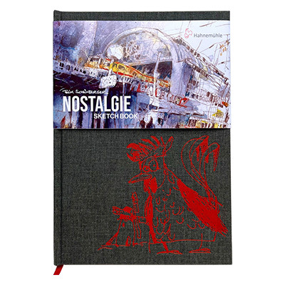 Nostalgie Sketch Book Hahnemuhle A5, 32 ark. 190 g/m²