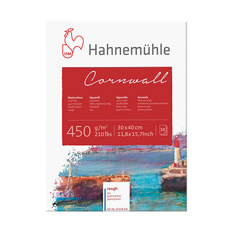 Blok akwarelowy Cornwall Hahnemuhle R 30 x 40 cm, 450 g/m²