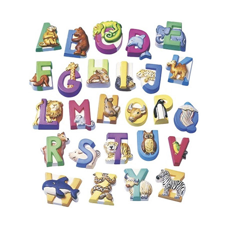 Alfabet zwierzęta – foremka do odlewu