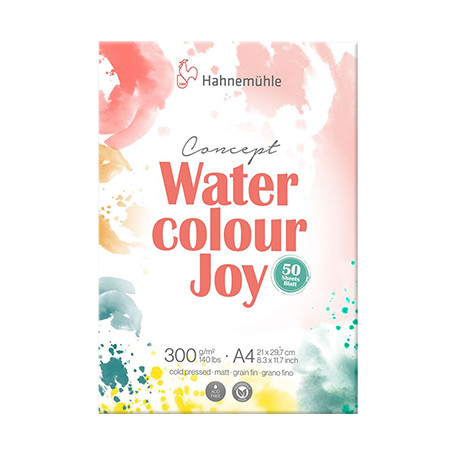 Blok Water colour Joy Hahnemuhle 50 ark. 300 g/m² A4