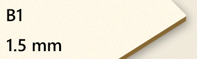 Tektura piwna / beermata 1.5 mm B1, 10 arkuszy