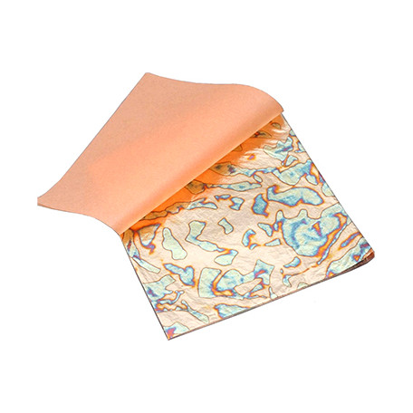 Szlagmetal oksydowany, 25 płatków 14 x 14 cm