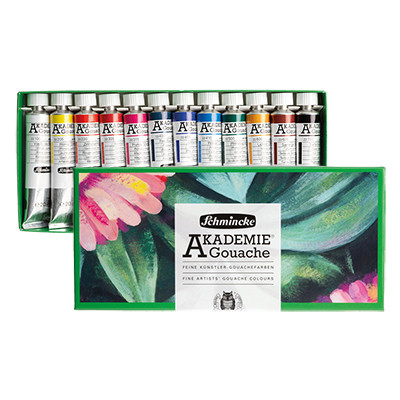 Zestaw farb Gouache Akademie Schmincke, 12 x 20 ml