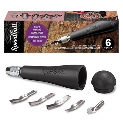 Zestaw do linorytu Speedy-Carve Speedball, 5 elem.