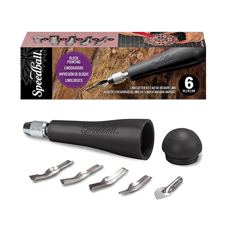 Zestaw do linorytu Speedy-Carve Speedball, 5 elem.