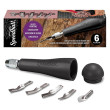 Zestaw do linorytu Speedy-Carve Speedball, 5 elem.