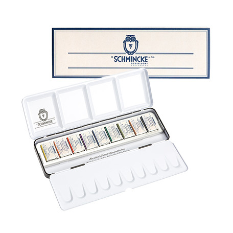 Architecture – akwarele w kostkach Horadam Schmincke, 9 kol.