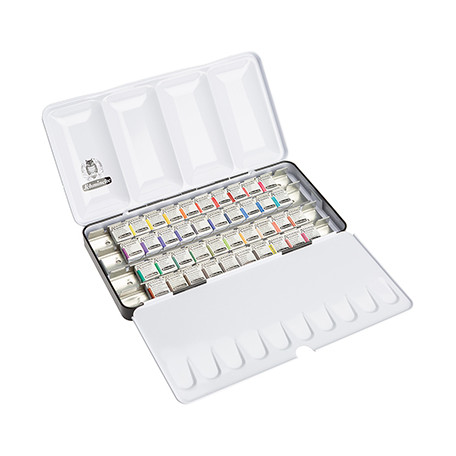 Farby akwarelowe Akademie Schmincke, 40 półkostek