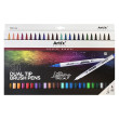 Dwustronne pisaki pędzelkowe Artix, 24 kolory