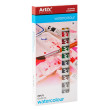 Zestaw farb akwarelowych Artix 12 x 12 ml