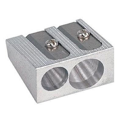 Temperówka metalowa, podwójna MP