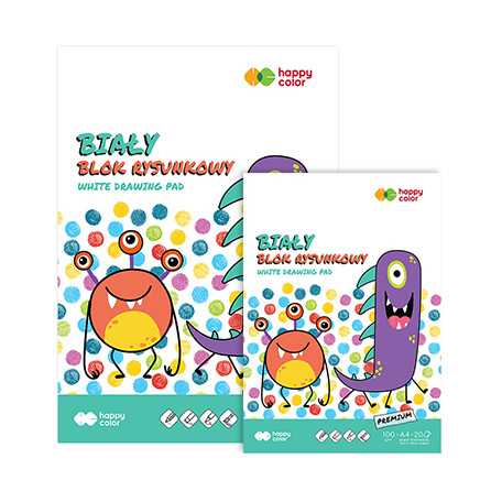 Blok rysunkowy biały