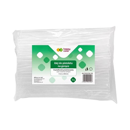 Klej na gorąco, wkłady 7 mm x 20 cm, 1 kg