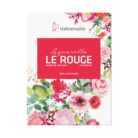 Blok do akwareli Le Rouge CP Hahnemuhle, 30 x 40 cm