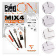 Paint ON MIX4, blok mix media A4, Clairefontaine