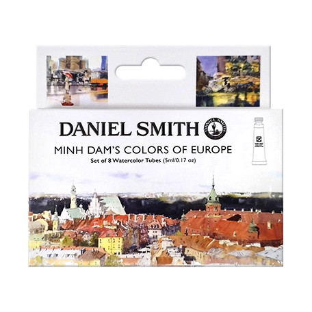 Colors of Europe, akwarele w tubkach Daniel Smith 8 x 5 ml